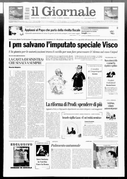 Il giornale : quotidiano del mattino